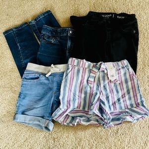 Bundle Set of Size 7 Girls Bottoms